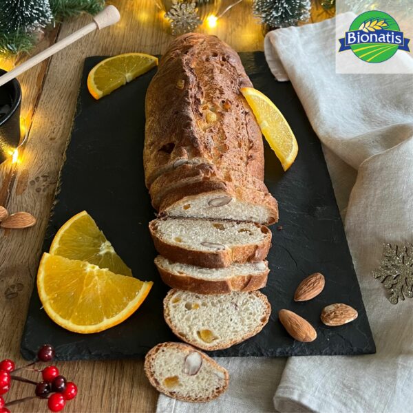 Découvrez notre Pain miel oranges amandes BIO